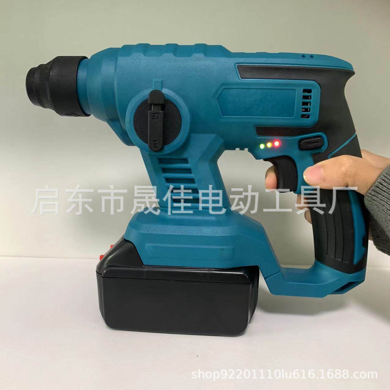 外贸批发锂电多功能轻型电锤20小轻锤冲击钻电镐钻墙打孔