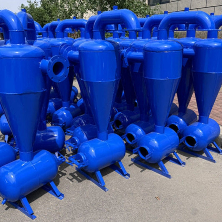 离心过滤器网式过滤器 蓄水池井水泥沙过滤钢制沙石离心过滤器