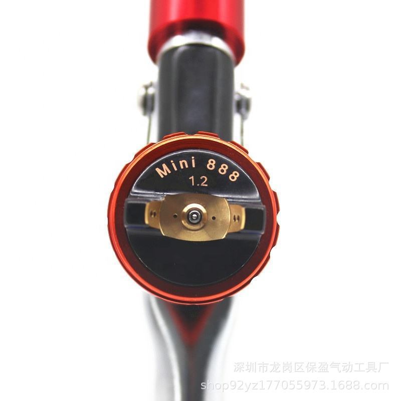 工业气动油漆喷枪迷你888型汽车木工家具手持自动W多功能喷涂工具