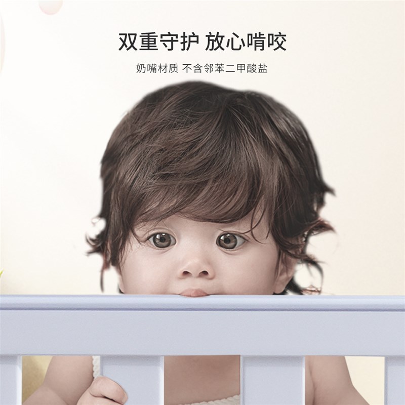 出口欧洲实木婴儿床多功能带护B栏儿童床防溢奶宝宝床新生儿床