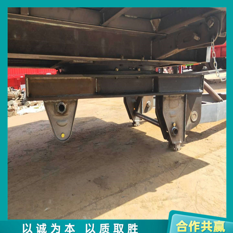 8米隐藏鹅颈后翻自卸半挂车