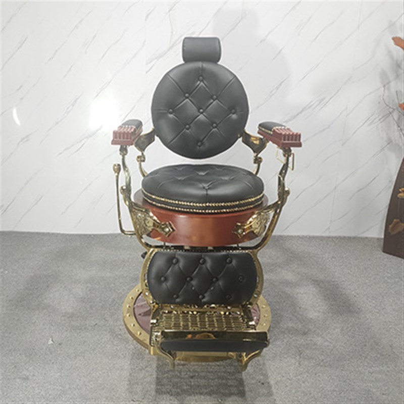 高档美发店椅子发廊专用座椅美发椅理发店凳子Q升降可放倒剪发椅