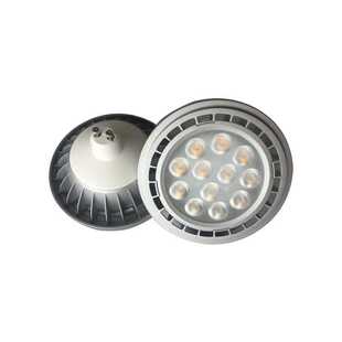 LED AR111压铸铝外壳3030灯珠 12W 85-265V ES111斗胆灯内胆