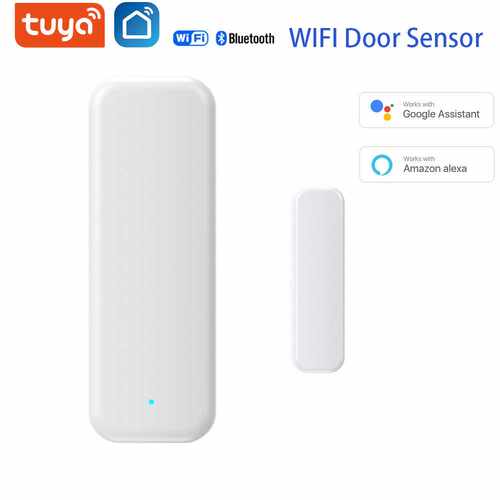 涂鸦wifi门磁报警器WIFI door sensor对接音箱涂鸦WIFI门窗感应器