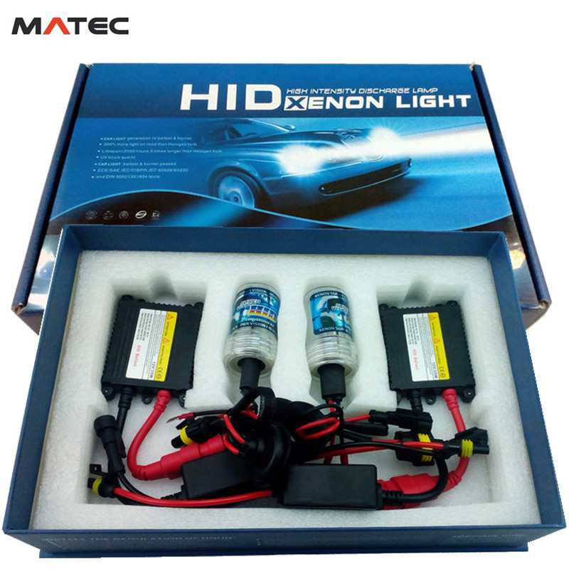 HID氙气灯套装 汽车氙气大灯泡DC H1 H7 12V 35w直销电商