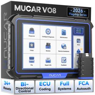 MUCAR VO8 full system car Diagnostic tools OBD2  汽车诊断仪