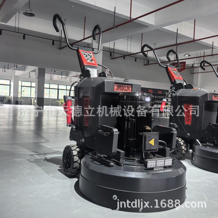 GX90遥控重型固化地坪研磨机900圆盘地面打磨机抛光干湿两用自动
