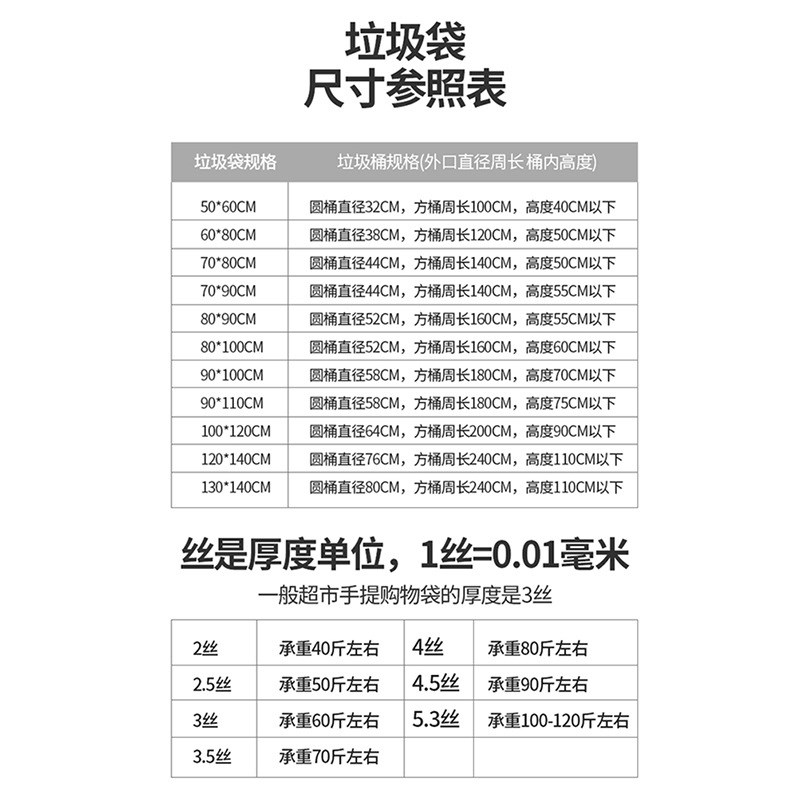 大垃圾袋大号加厚黑色酒店环卫厨房塑料袋子80超大特大桶商用