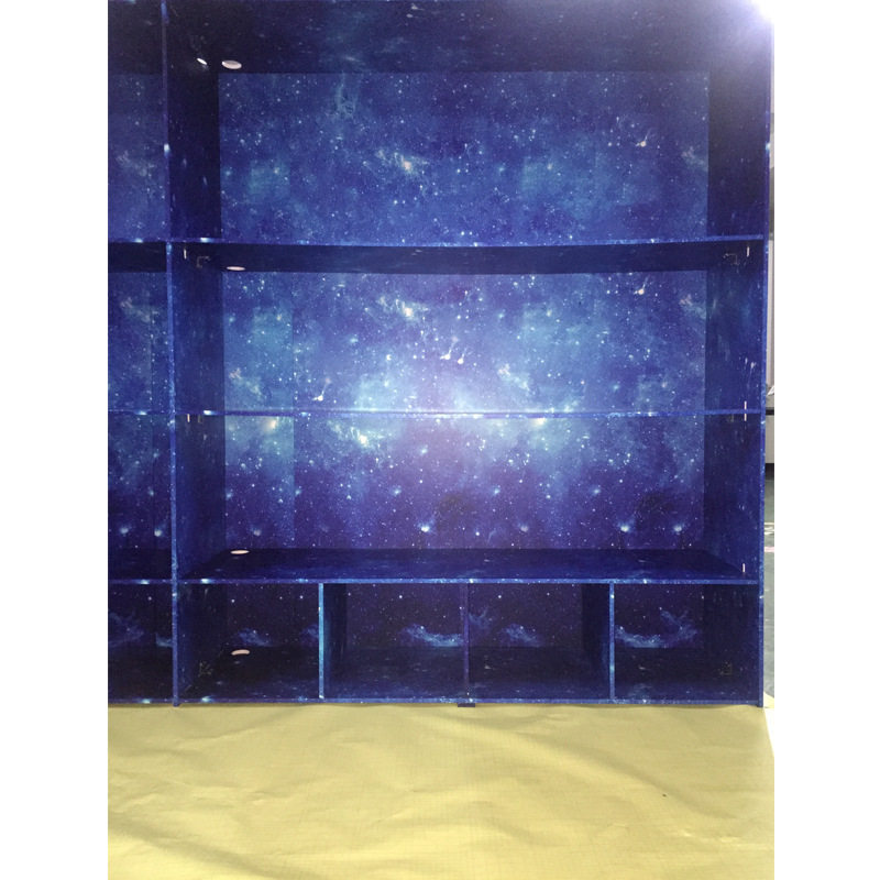 厂家直供安迪板展示柜新品星空展览展示架商超铺货展示柜