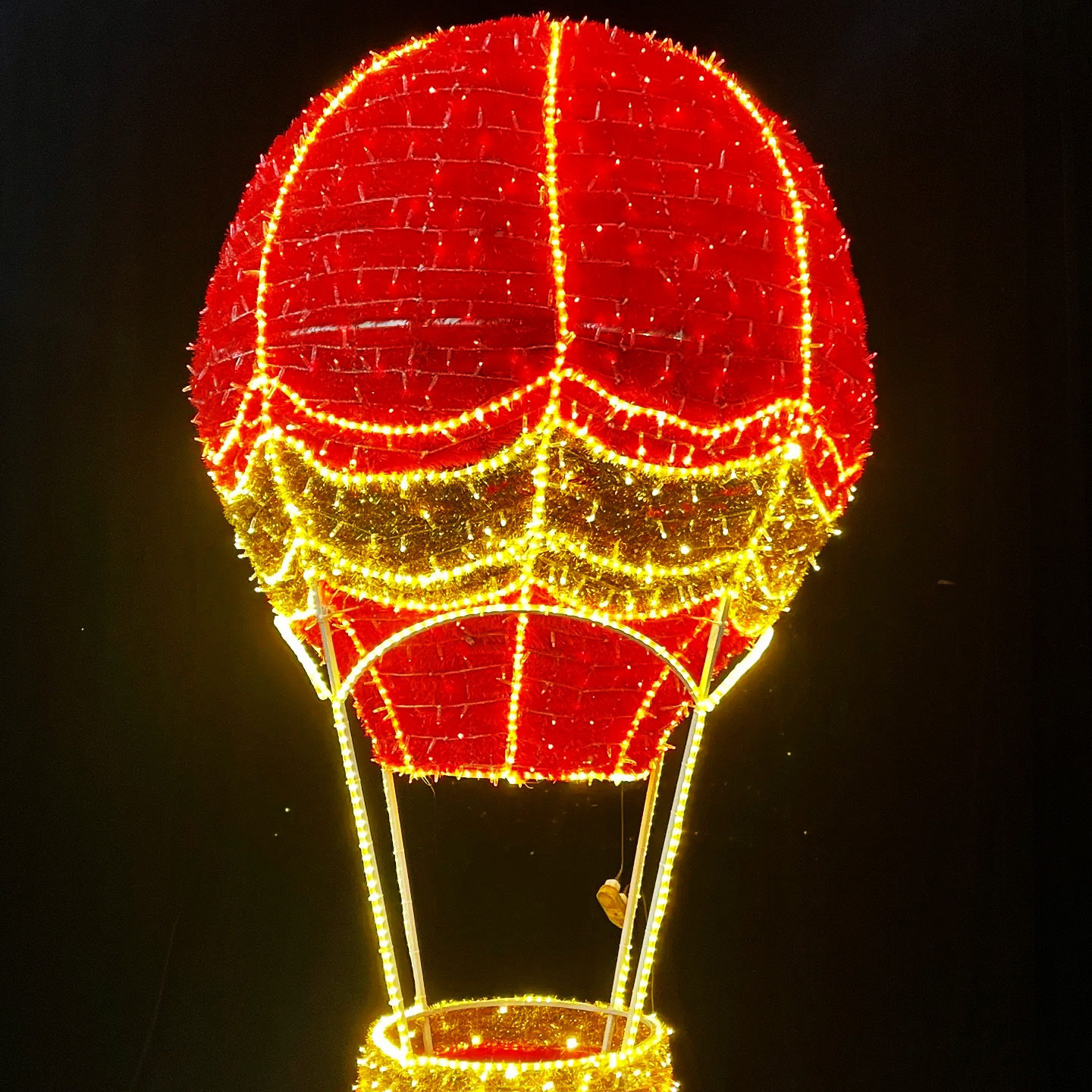 LED热气球圣诞树造型灯