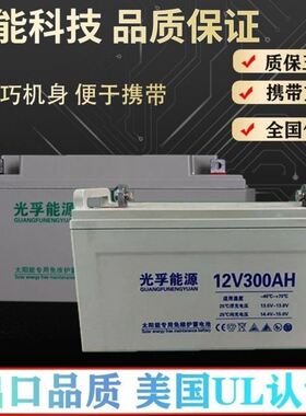 12V100AH200AH300AH逆变器蓄电池 太阳能专用 ups家庭光伏专用。