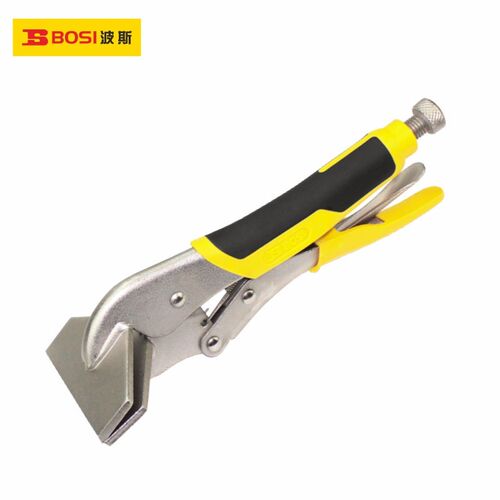 波斯工具 扁嘴大力钳  平嘴大力钳平嘴宽嘴焊接扁嘴 BS263181