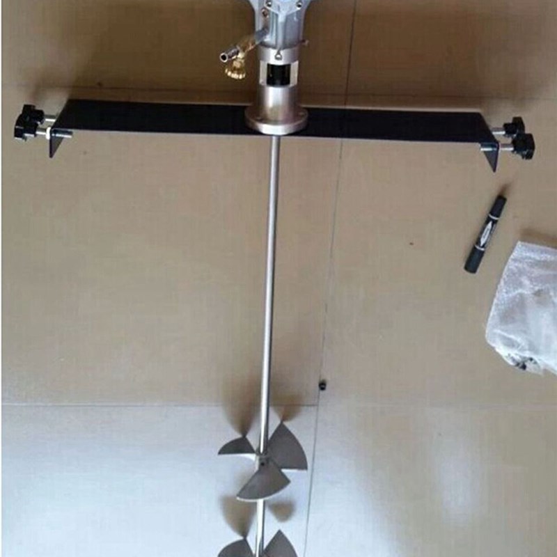 气动搅拌机手提式搅拌横坂式搅拌机分散油漆油墨液体胶水涂料搅拌