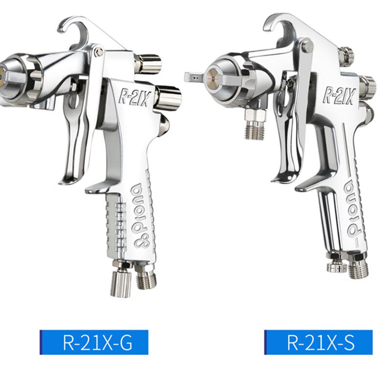 台湾宝丽R21X喷枪R-21X上壶手动喷漆枪家具塑胶玩具气动喷枪 包邮