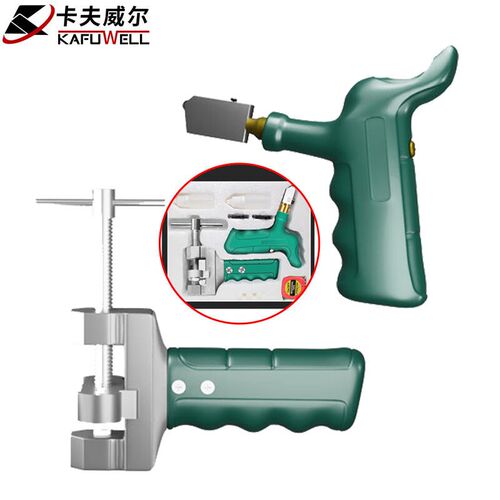 卡夫威尔 瓷砖玻璃割刀6PCS瓷砖开界器手动推刀卷尺套装GN4016B