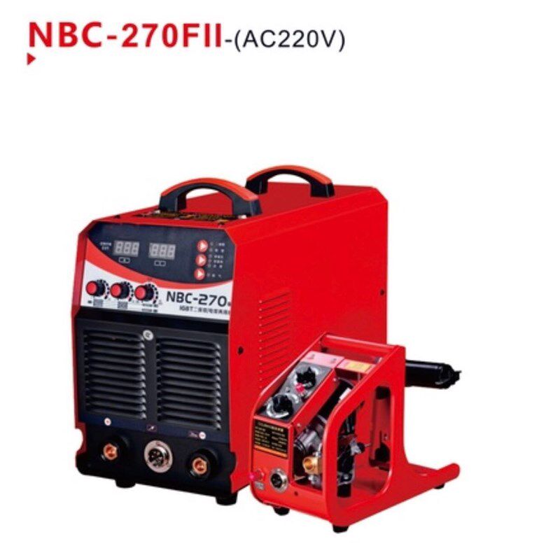火王NBC-270/315二保焊接机220v380双电压两件式有气带电焊两用双