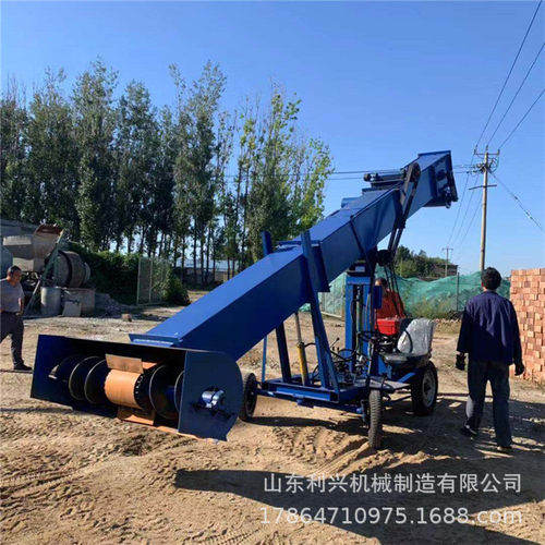 自动转向升降散粮装车扒谷机