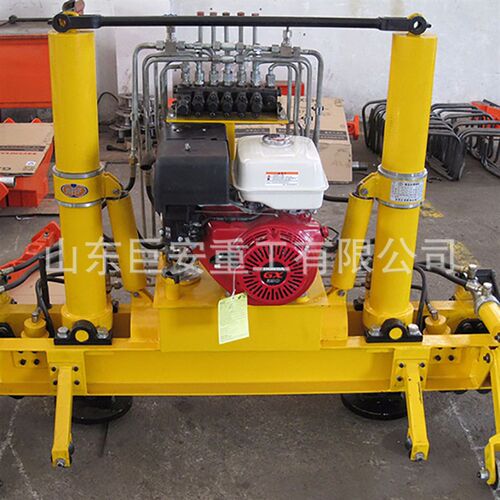 YLS-900液压钢轨拉伸器 双缸液压钢H轨拉伸器 内燃液压钢轨拉伸机