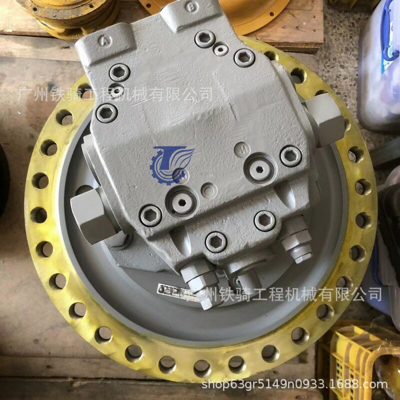 现代R455-7 斗山500-7力士乐A6VE160行走马达齿轮箱总成 挖机配件