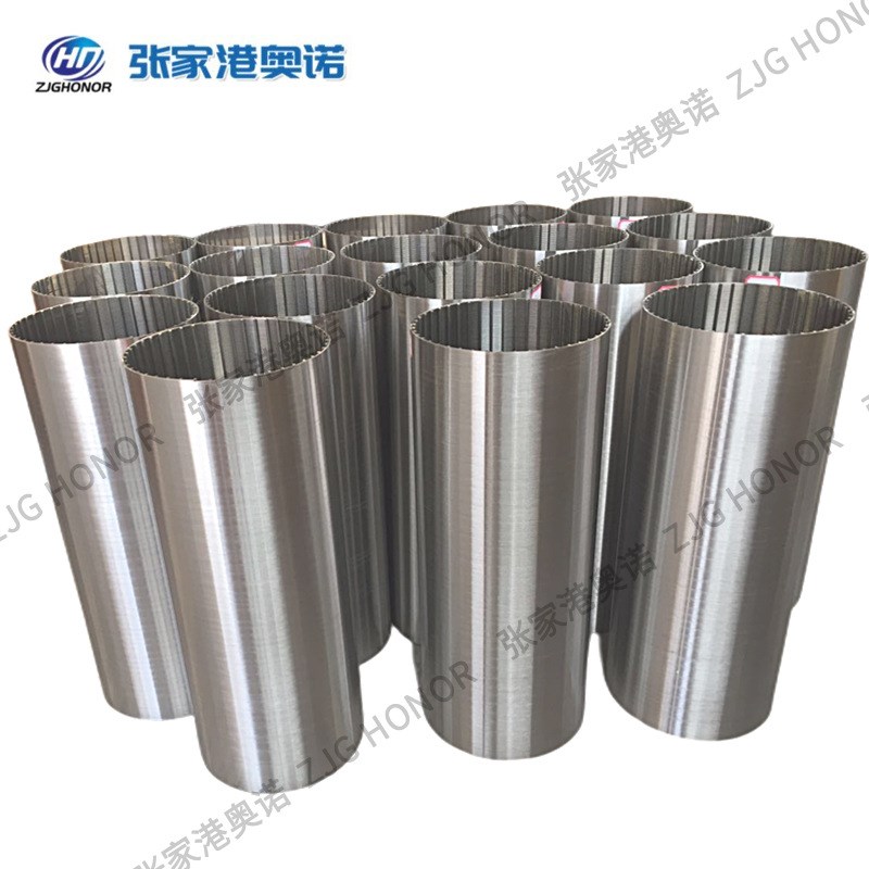 供应不锈钢过滤筒 304t全焊式绕丝筛管 约翰逊网片 圆筒过滤器