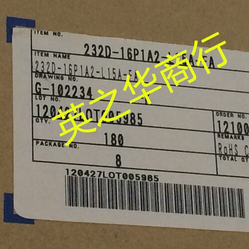 优惠供应 232D-16P1A2-L15A-FA 232-16P1A2-L15A-FA连接器