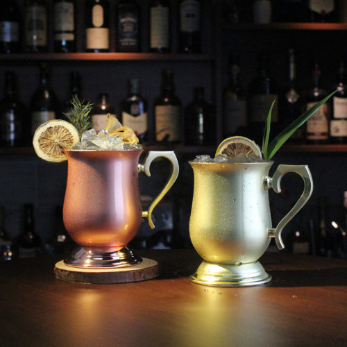 莫斯科骡子杯moscow mule铜杯不锈钢鸡尾酒杯 火焰杯铜杯金属杯子