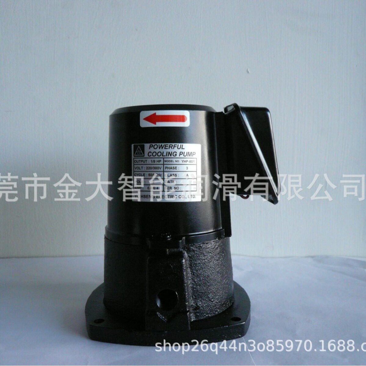 昱盛YHP-801冷却液泵PT3/8