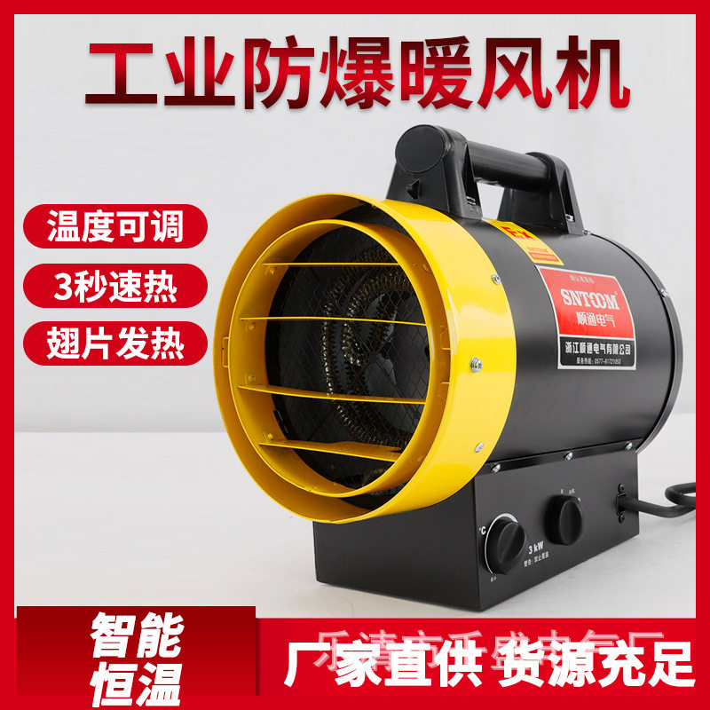 厂家直销防爆工业电热暖风机养殖场取暖器热风机BGP1308-03-19G