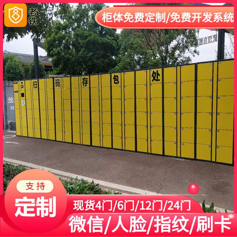 宣城智能红外条码寄存柜/存包柜/储物柜/可设计系统/联网扫码收费