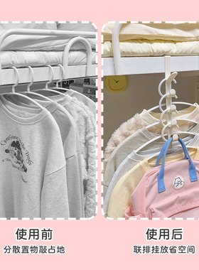 宿舍衣柜挂钩挂包帽子衣服门后壁挂墙上免打孔衣架挂架神器置物架