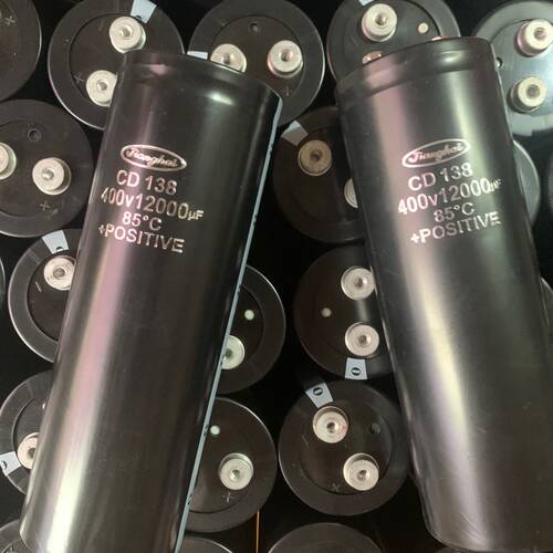 全新 江海CD138 400V12000UF 变频器滤波 铝电解电容 450v12000uF