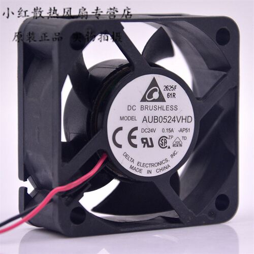 原装台达 AUB0524VHD 5020 24V 0.15A 5cm 大风量 变频器散热风扇