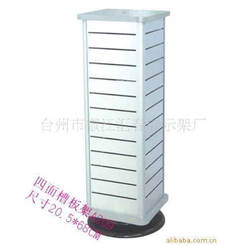 饰品展示架 珠宝饰品展示架 槽板旋转展示架价格面议
