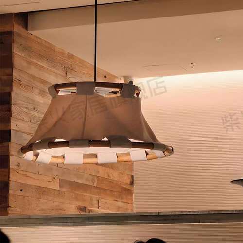 中古风餐厅吊灯新中式复古餐饮火锅店禅意茶室专用灯店铺装饰灯具