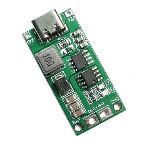 2串3串4串锂离子电池充电器电池保护板TypeC USB升压充电板DC3-5V