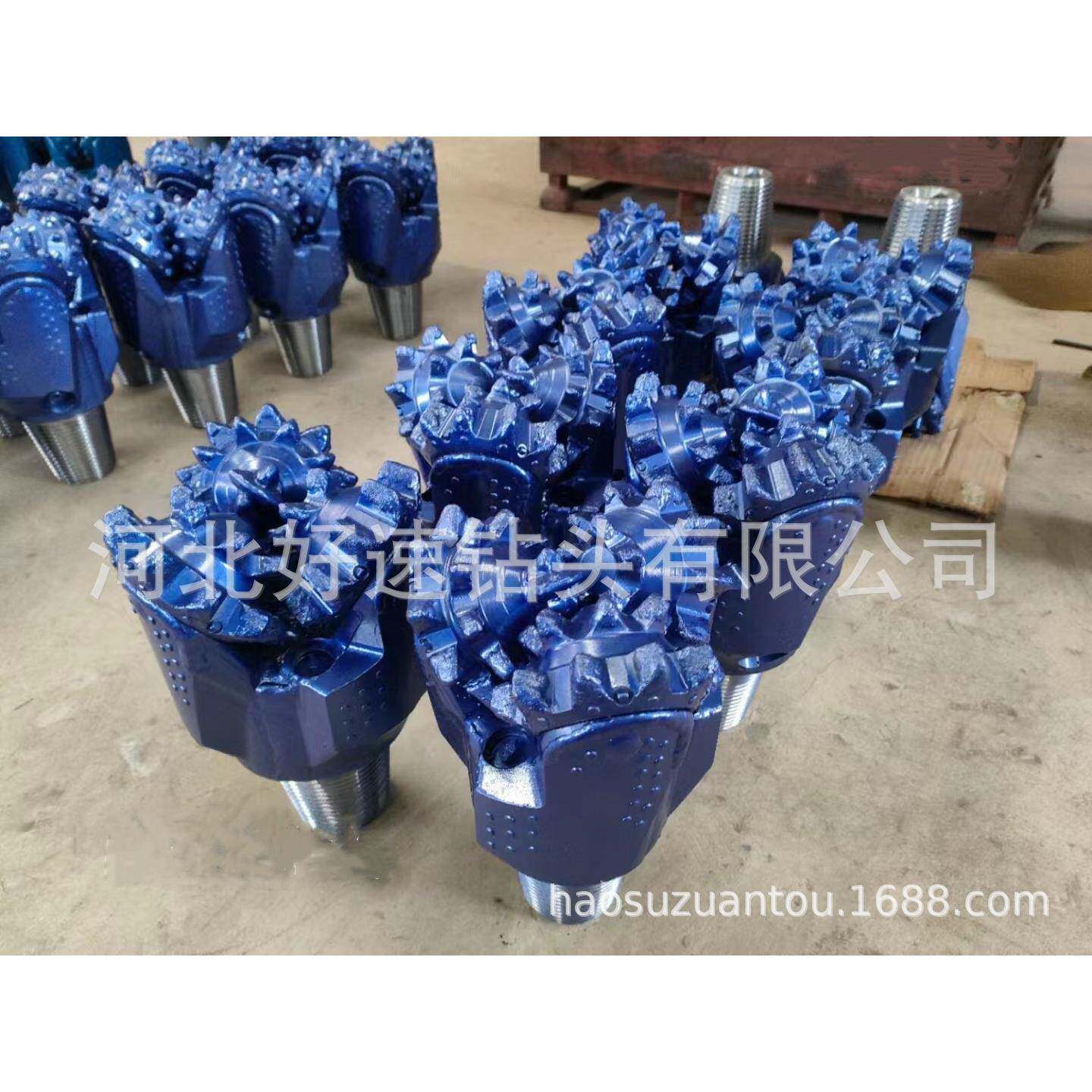 钢齿三牙轮钻头190mm--IADC127橡胶密封铣齿三牙轮钻头7 1/2英寸