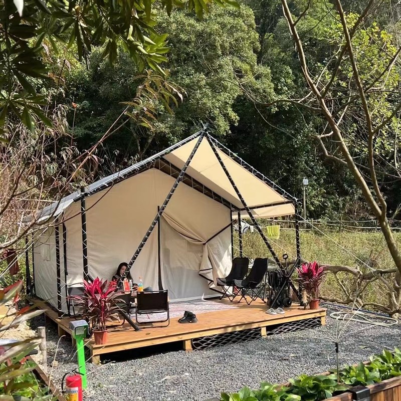 户外露营d酒店帐篷营地景区住宿帐篷休闲旅游餐饮帐篷
