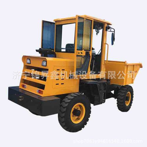 小型矿用四驱前卸3T柴油翻斗车