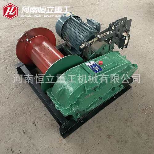 JM1T-JM2T建筑卷扬机 大容绳量 断电刹车建筑工地常用电动卷扬机