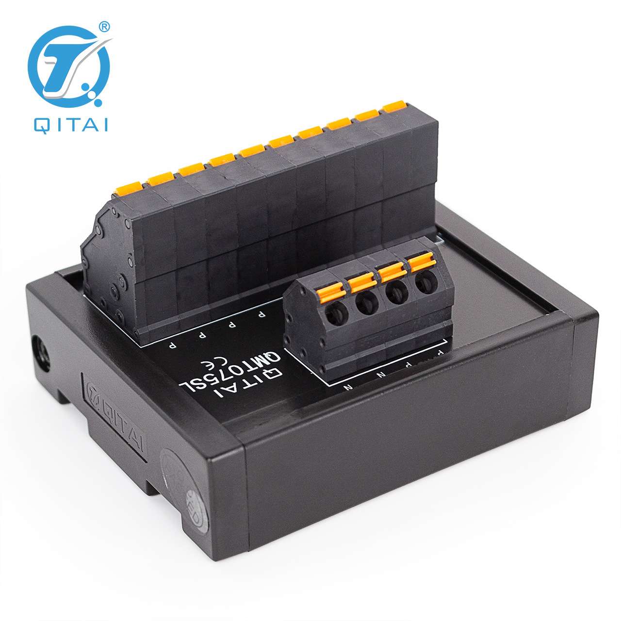 QMT075SL 公用端端子台 一进多出 电源接线盒 导轨式分线盒端子排