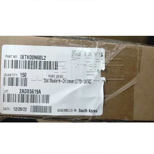 进口IXYS场效应管IXTH30N60L2 600V30A直插TO-247分立半导体MOS管