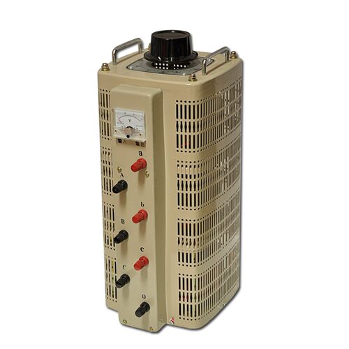 乐稳三相交流接触式调压器TSGC2J-6KVA380v输出0-430v可调纯铜
