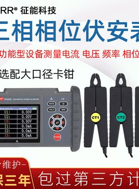 征能FR2010+/2010E+双钳数字相位伏安表电压电流及频率相位测量仪