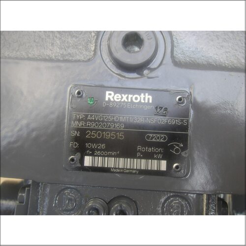 REXROTH力士乐液压泵柱塞泵A4VG125HD1MT1/32R-NSF02F691S-S