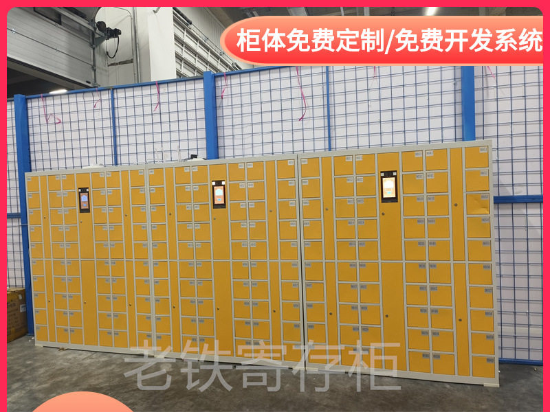 智能指纹识别储物柜/单位公司办公室员工文件柜/快递电子储存柜子