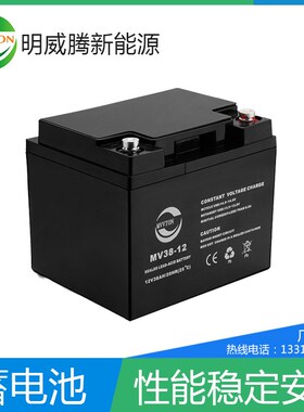 免维护铅c酸蓄电池电信电力监控通信系统的铅酸蓄电池12V38AH