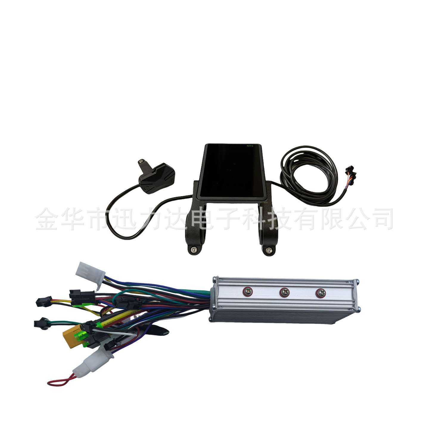 电动自行车滑板车液晶彩屏LCD速度显示500W无刷控制器小体积M7C