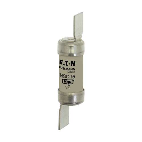 EATON BUSSMANN熔断器NSD16 16A 550Vac BS88:6 1988保险丝gL/gG