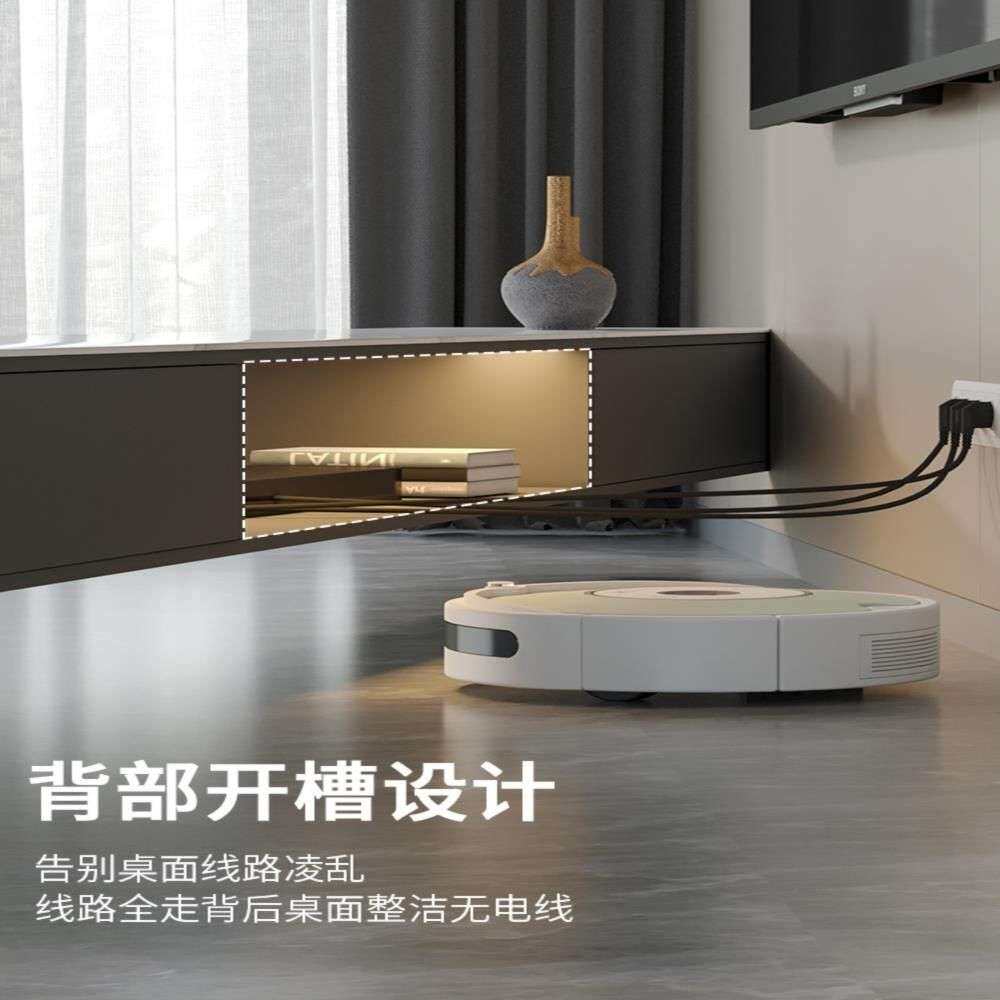 2026新款电视柜茶几组合简约现代轻奢客厅落地岩板茶几电视柜套装