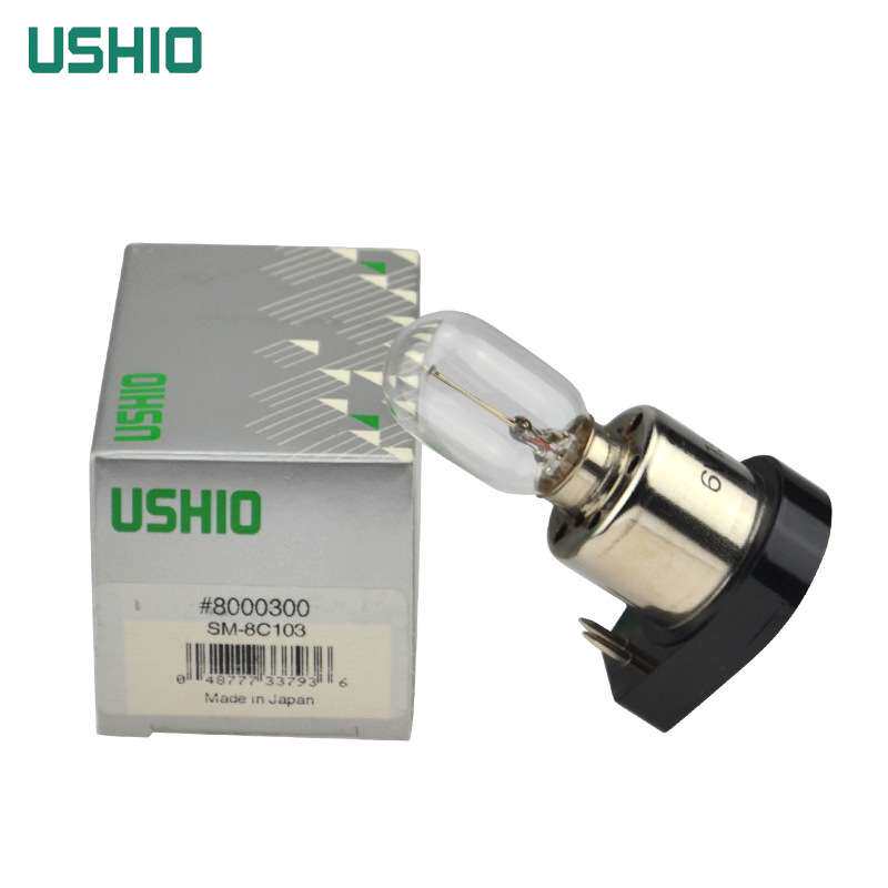 优秀USHIO牛尾SM-8C103 6V15W奥林巴斯倒置显微镜灯泡SM-8C103